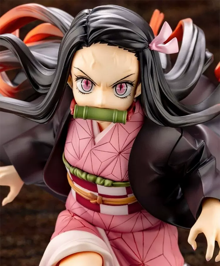 灶门祢豆子手办 ARTFX J 鬼灭之刃 18模型 我妻善逸 炭治郎 现货